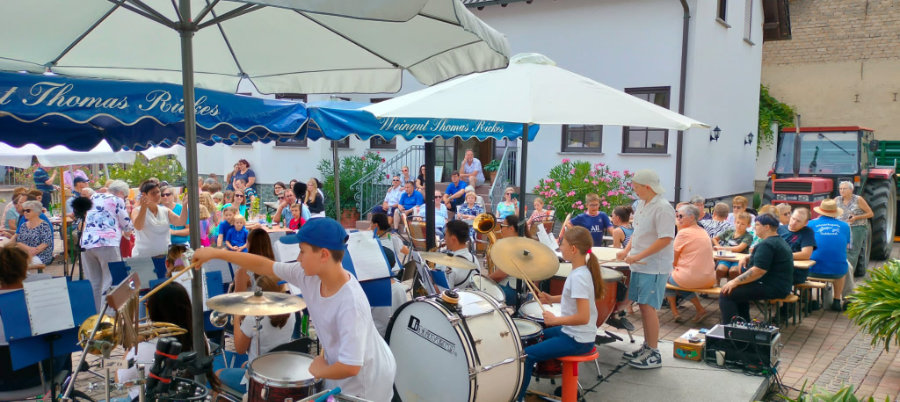 Sommerkonzert des Jugendorchesters der Winzerkapelle Guldental im Juli 2023